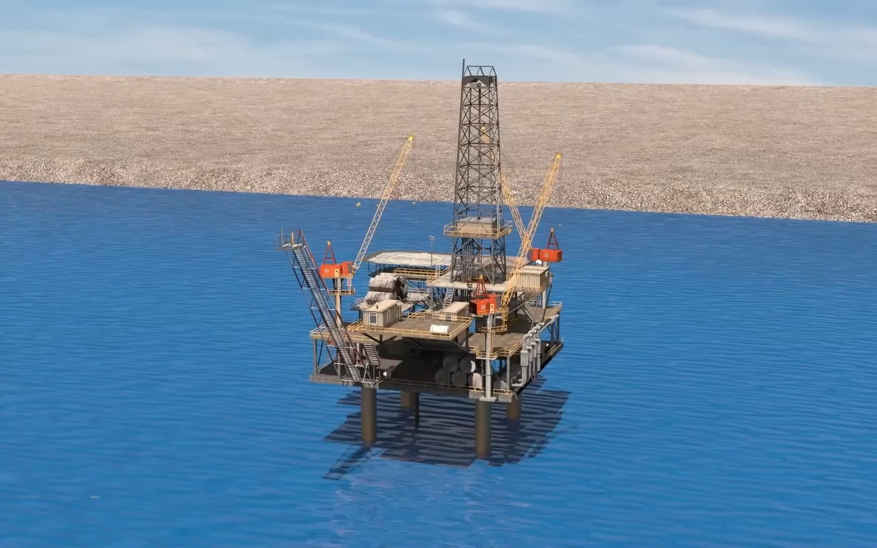 海上石油钻井是如何运行的